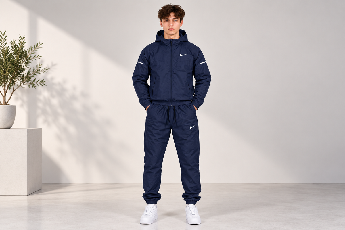 Navy Essentials Hoodie &amp; Trouser Set: Everyday Comfort Meets Modern Style
