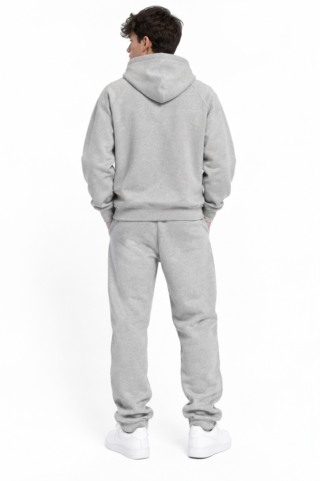1977 Signature Hoodie & Jogger Set – Grey