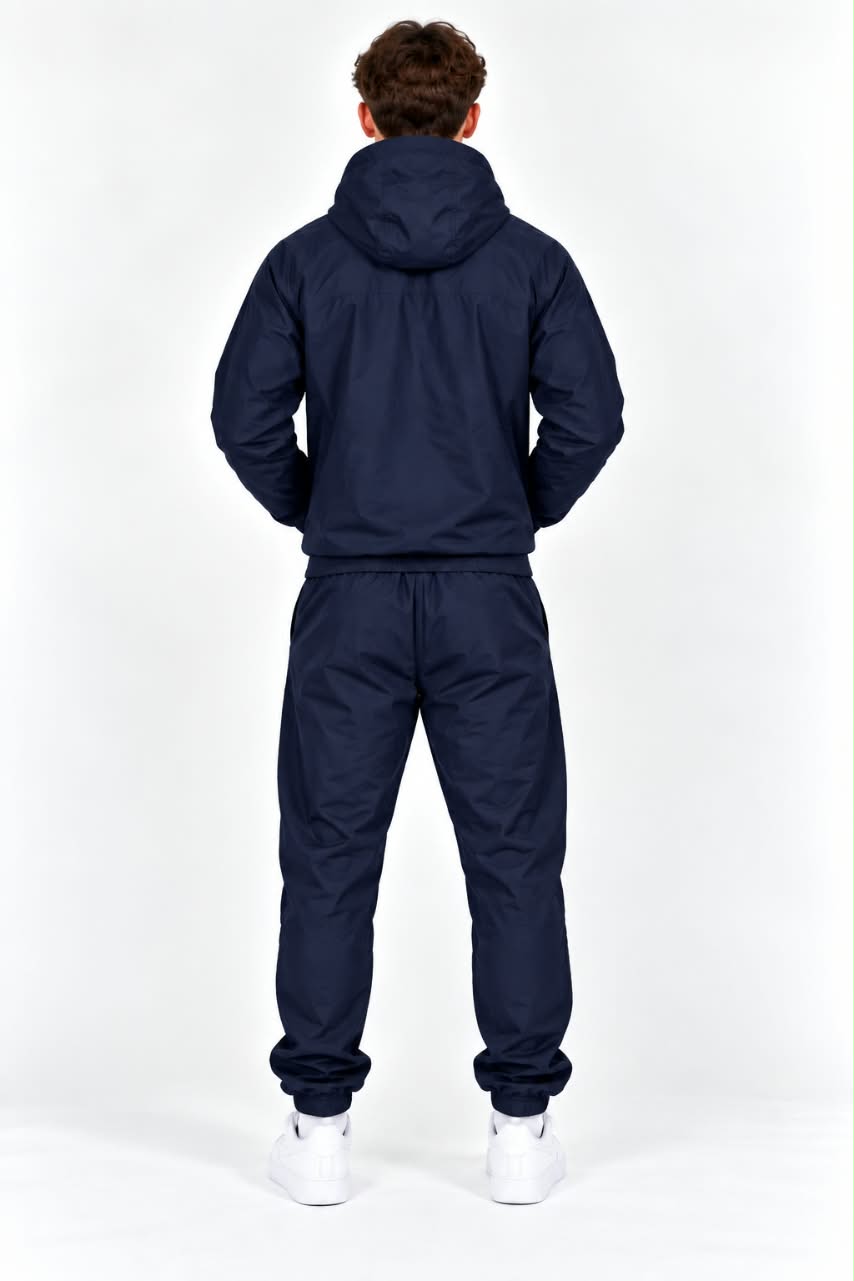 Men’s Premium Navy Tracksuit – Hooded Jacket & Jogger Set